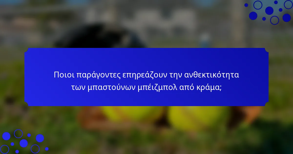 Ποιοι παράγοντες επηρεάζουν την ανθεκτικότητα των μπαστούνων μπέιζμπολ από κράμα;